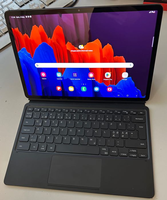 Tableta Samsung Galaxy S7+ Plus 12.4” Amoled 4G 128GB+tastatura +pen