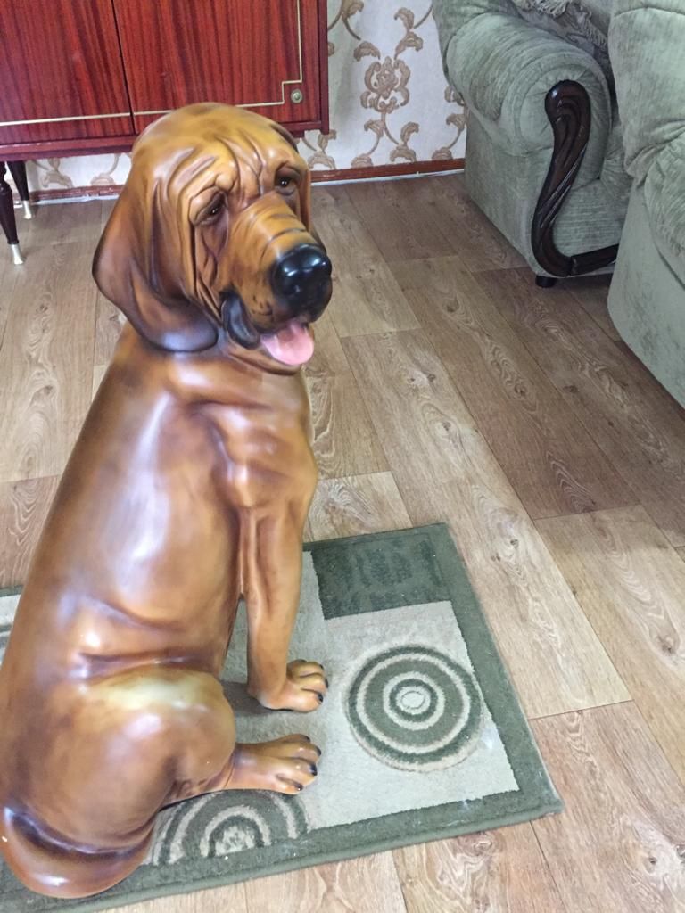 Продам декоративную собаку из гипса, цена 45000 тг.