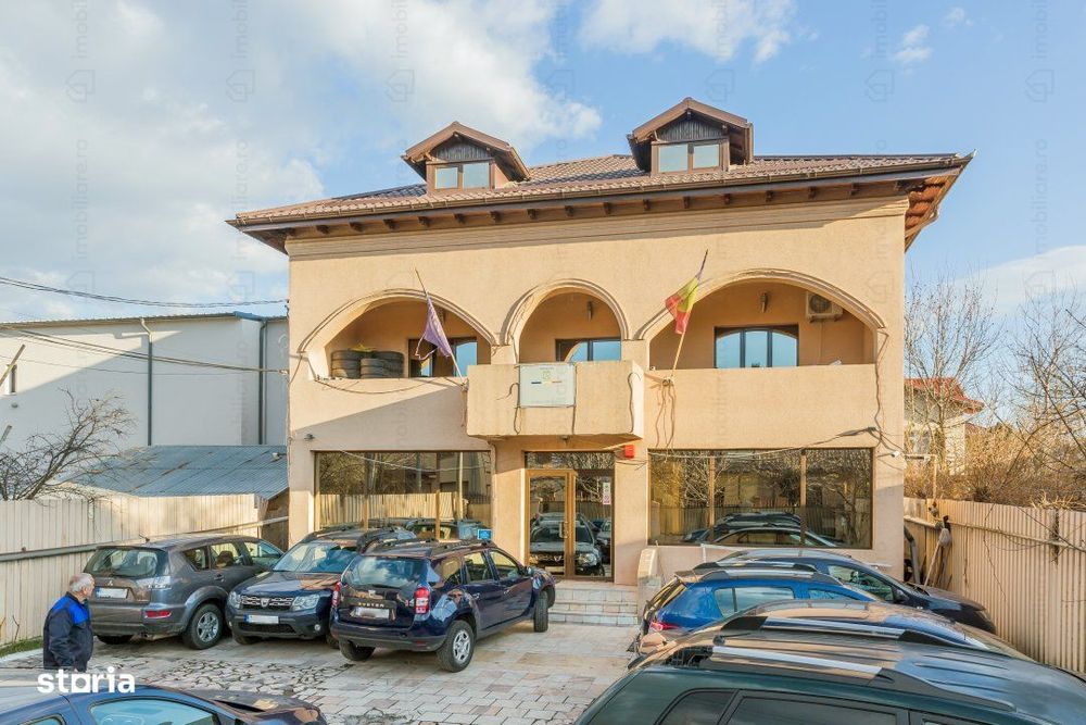 Proprietar, P+1+M, 623 mp utili, investitie - CHIRIE 3465 eur/luna