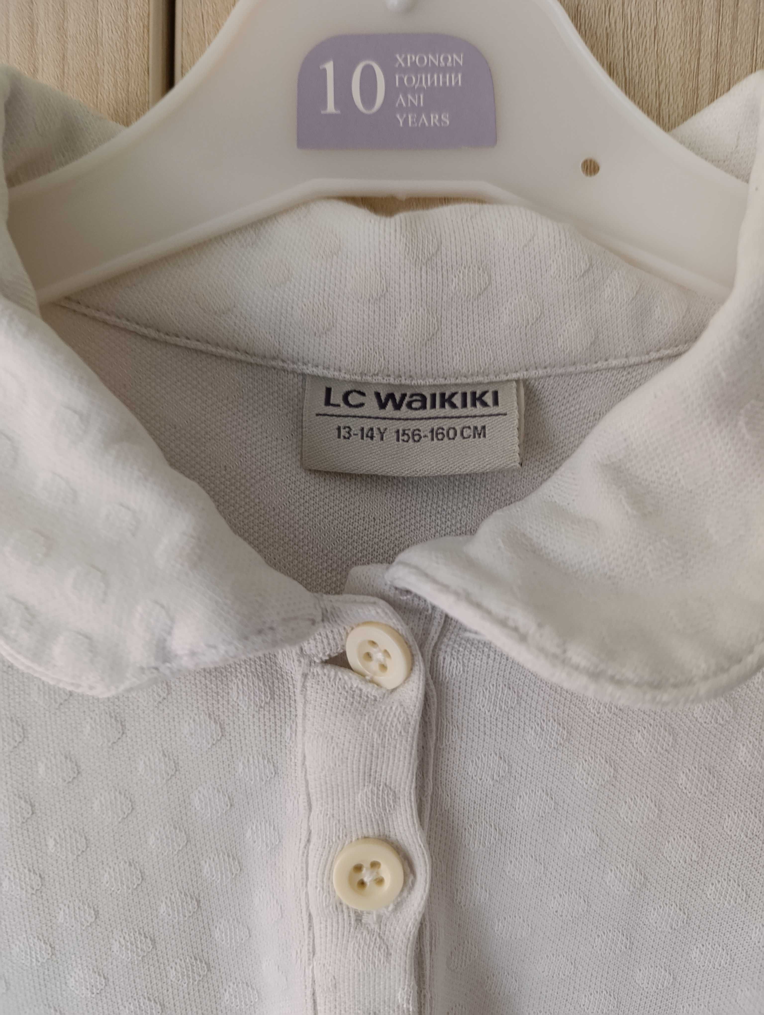 3блузи/якичка/дълъгръкав/LC Waikiki 13-14 години/ръст 156-160см + риза