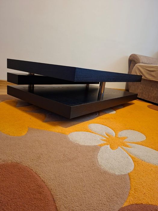 Măsuță de cafea culoare wenge