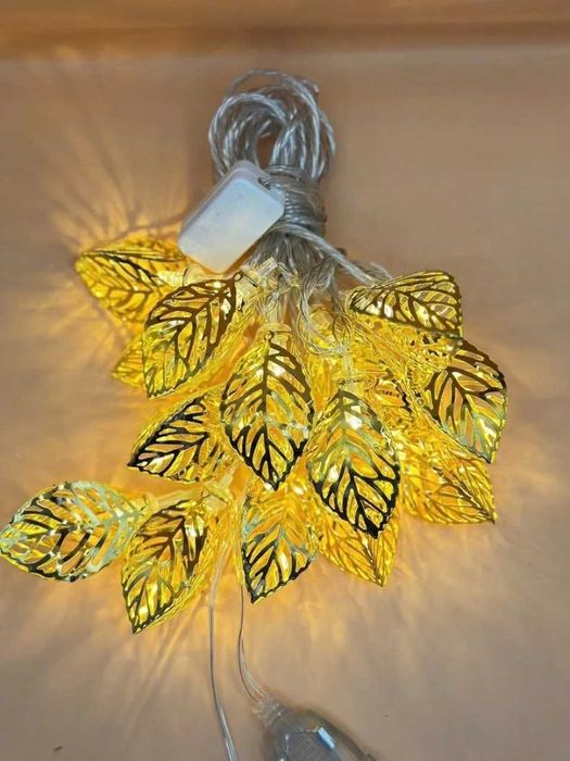 Гирлянда Колокольчики / Снежинки / Звёзды / Золотые шары / листья