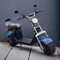 Електрически скутер  BIG CITY HARLEY 2000W-1500W 60V/20AH Sky Blue