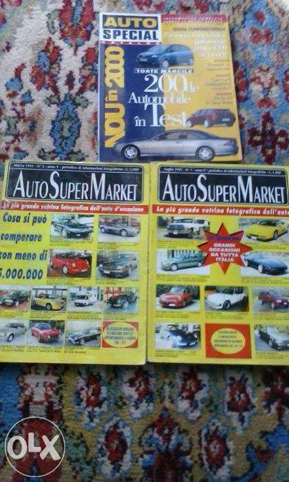 Vand lot 2 cataloage auto super market