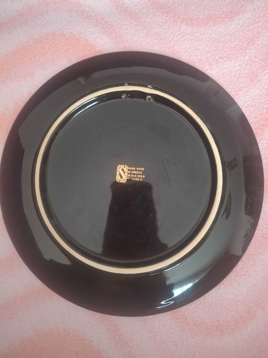 Декоративна чиния с 24к злато