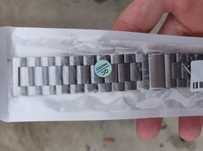 Curea metalica metal inox gri argintie 22 22mm noua Seiko tissot