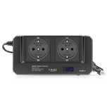 Инвертор за кола 200W 12V към 220V + 4 * USB