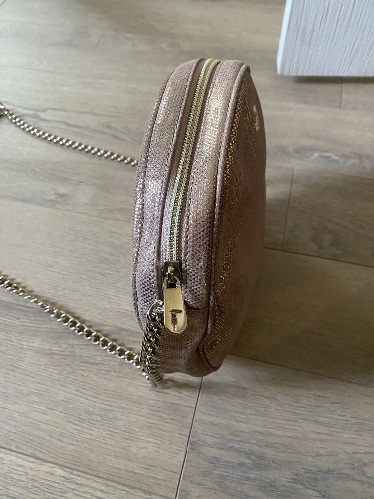 Чанта Trussardi естествена кожа