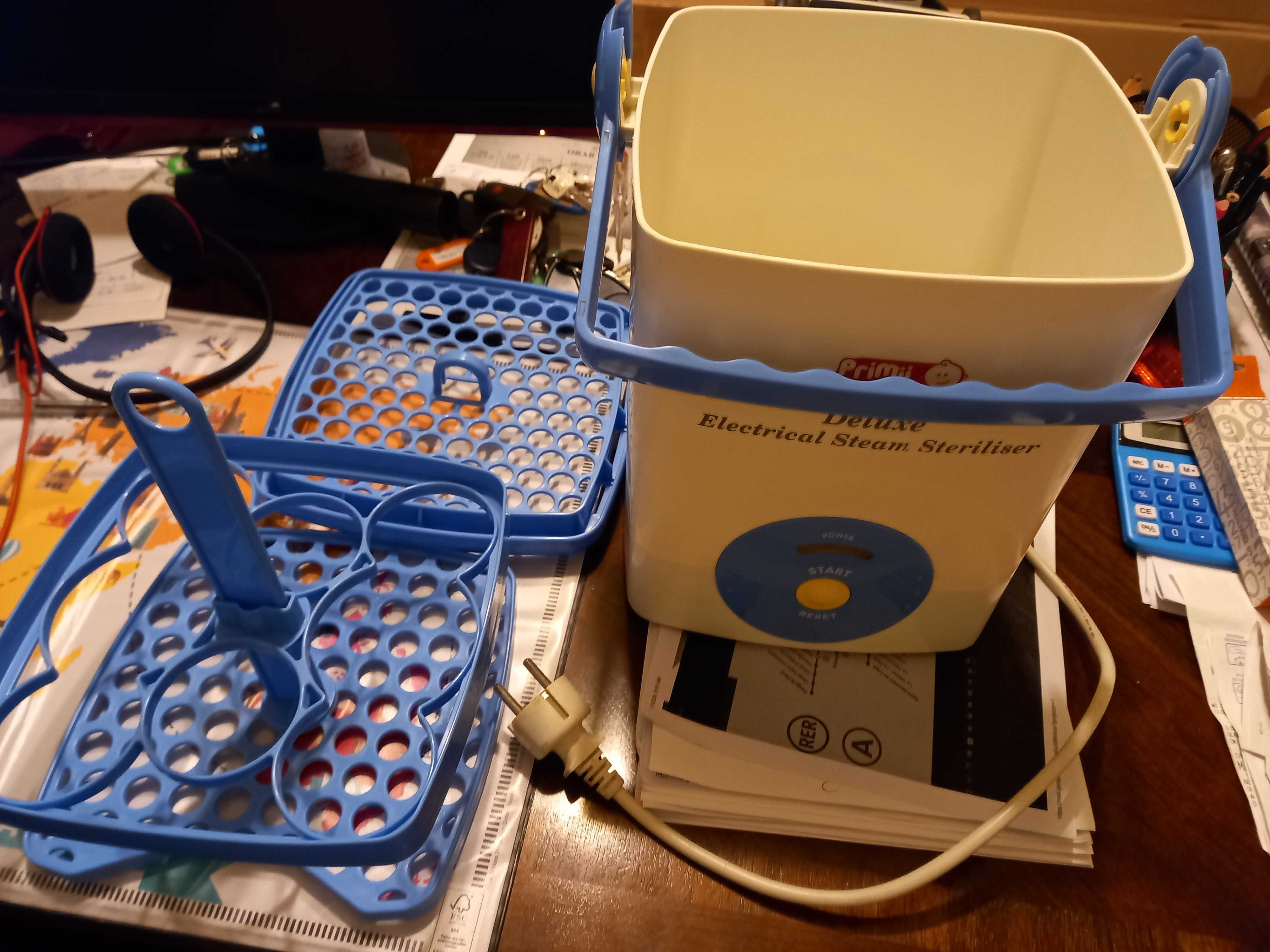 sterilizator electric cu aburi Primii Pasi