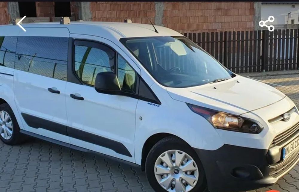 Ford Transit Connect Al doilea propietar am cumparato si am curculat cu Fordul in Germania