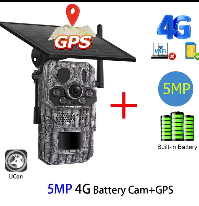Camere vanatoare 4g cu GPS și termometru