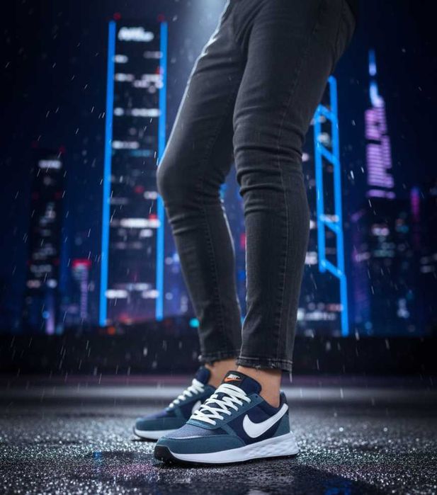 NIKE тъмносиньо и петролено синьо Код: 2021