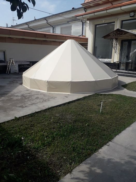 Банер ва баннер бассейн фонтан установка