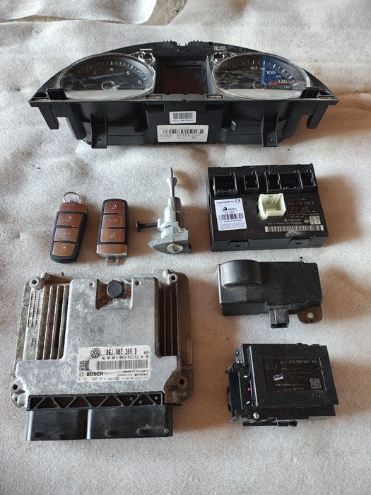 Kit pornire ecu Volkswagen Passat cc facelift 2016 cod 06J907309B