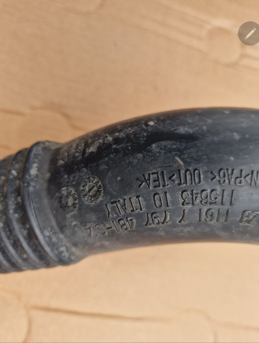 Furtun turbo intercooler bmw e81 e82 e87 e90 e91 e92 e93 x1 n47