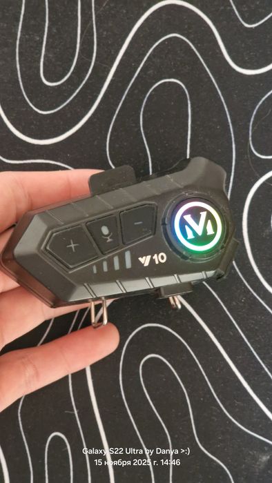 Мотогарнетура Нelmet wireless earphone 10