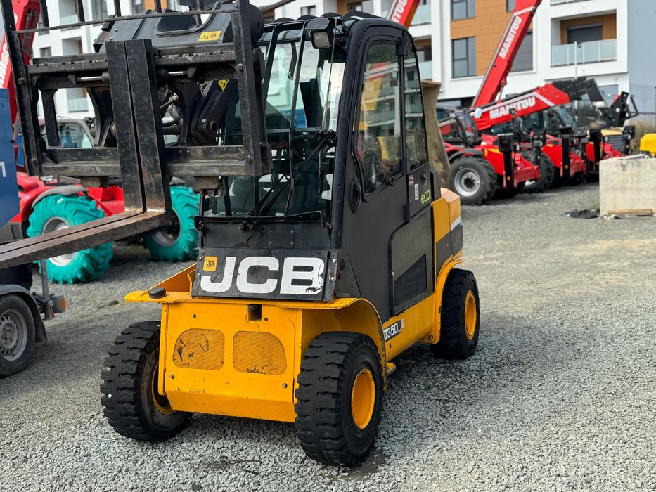 Jcb Teletruk brat telescopic  35D 4x4 diesel service facut an 2014