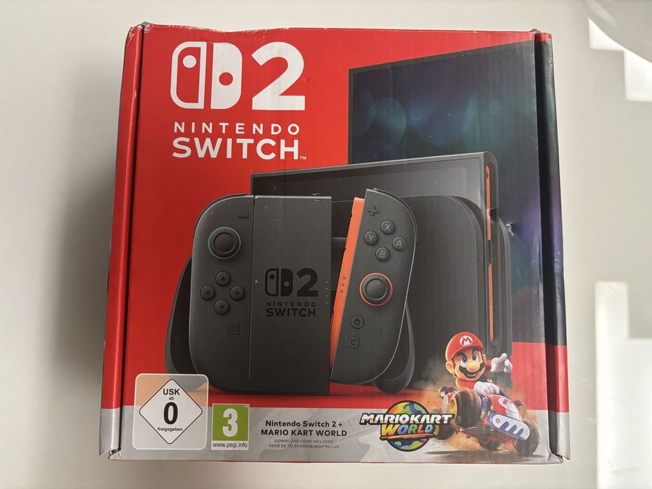 Nintendo Switch 2 mario kart sigilat