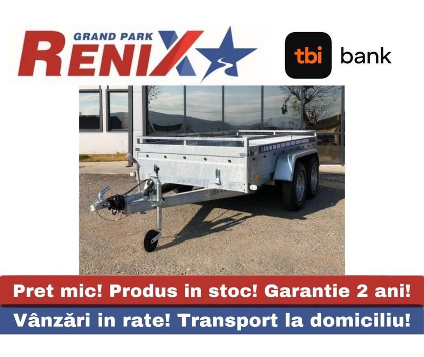 Niewiadow MAJSTER 300/150/40 Remorca Niewiadow transport marfa 3m/1.5m MMA 2700KG