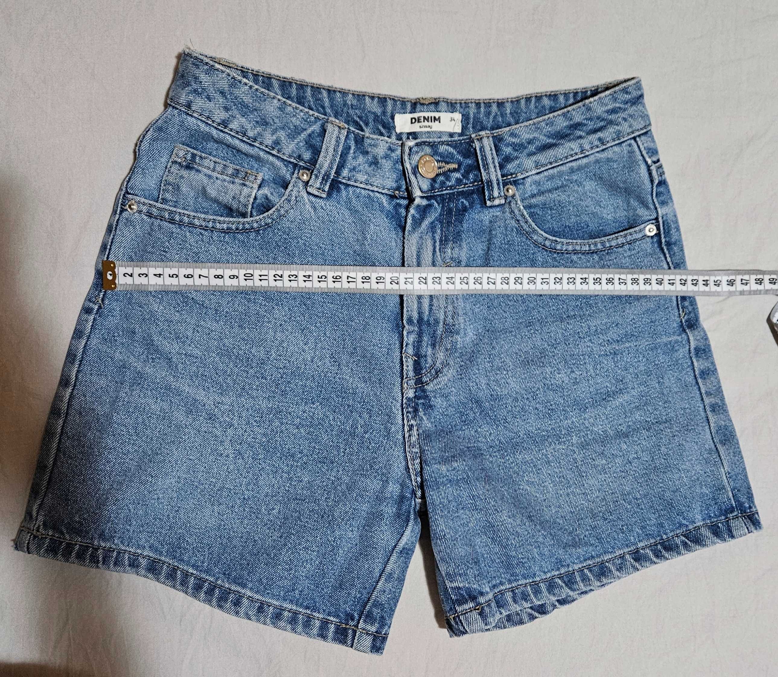 Дамска тениска Levi’s (XS) + дънкови шорти (размер 34) като подарък