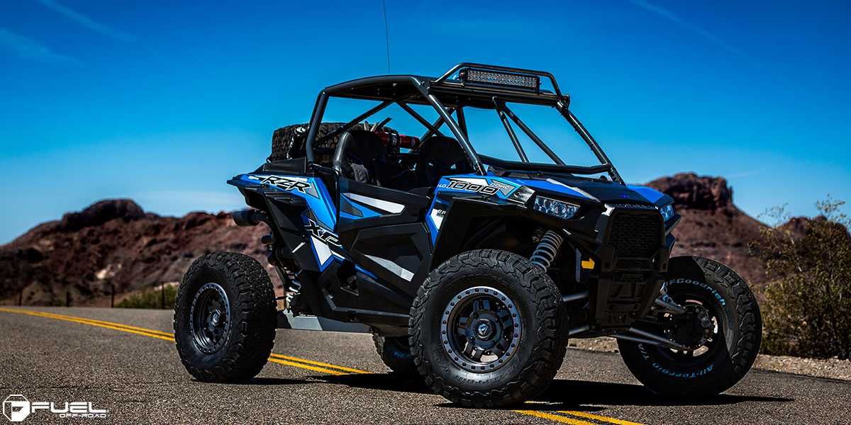 14" 15" UTV ATV Джанти Fuel Off Road 4x137 4x156 7J ET38 - BEADLOCK