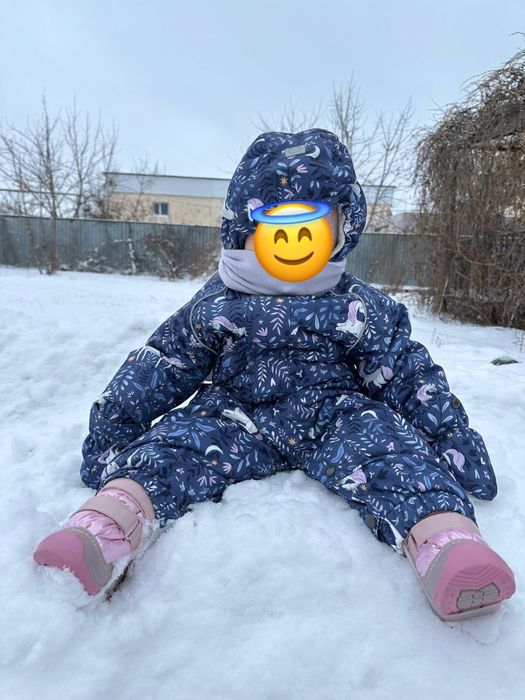 Продам комебинезон и обувь размер 80-86, зима