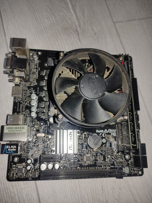 Сборка: ASRock H310M-HDV + i3-8100 + 16ГБ ОЗУ
