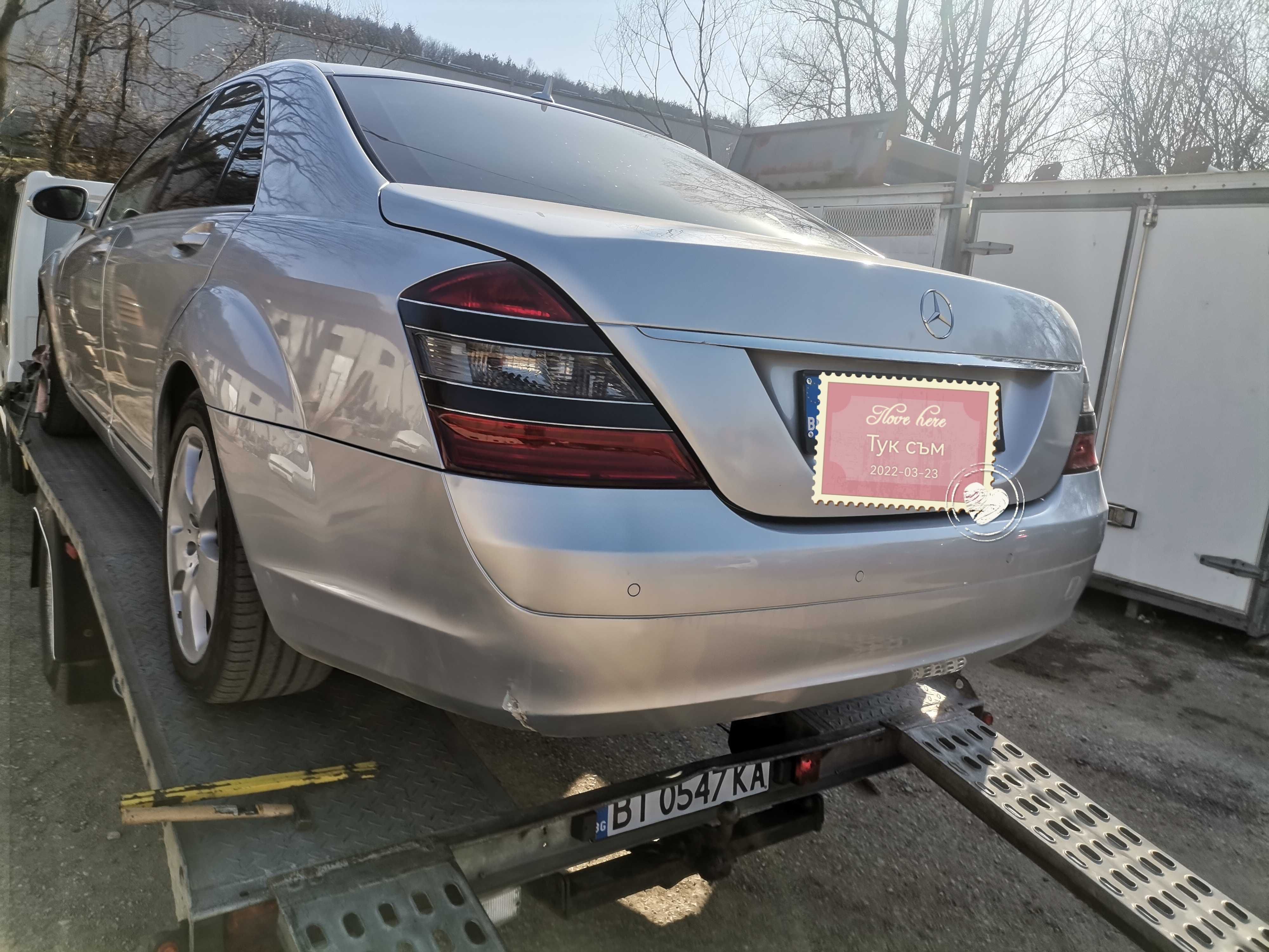 Мерцедес w221 s320cdi s класа 3.2 235к на части