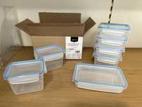 Set 7 caserole cu inchidere ermetica Amazon Basics Elvetia