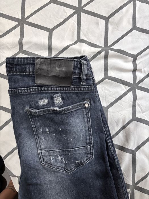 Тъмно сини мъжки дънки ZARA/ Зара, мъжко, деним