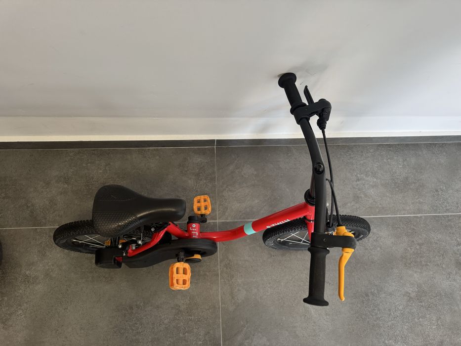 Детски велосипед 2 в 1 BTWIN 14 инча