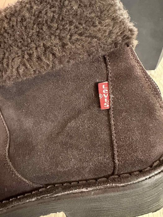 Дамски боти естествена кожа Levis и боти CAT