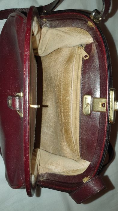 Poseta vintage din piele Etienne Aigner