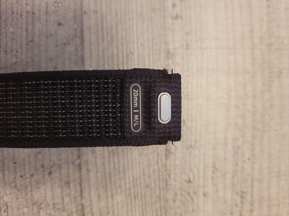 Samsung bratara ceas fabric Black M-L 20mm