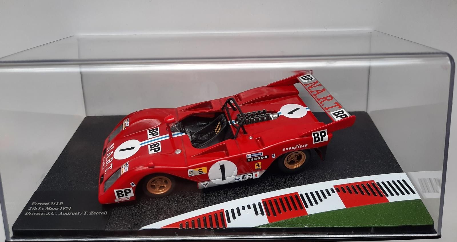 Macheta Ferrari 312P 24h Le Mans 1974