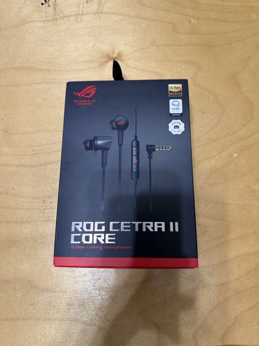 Asus rog cetra 2 core gamer naushnek