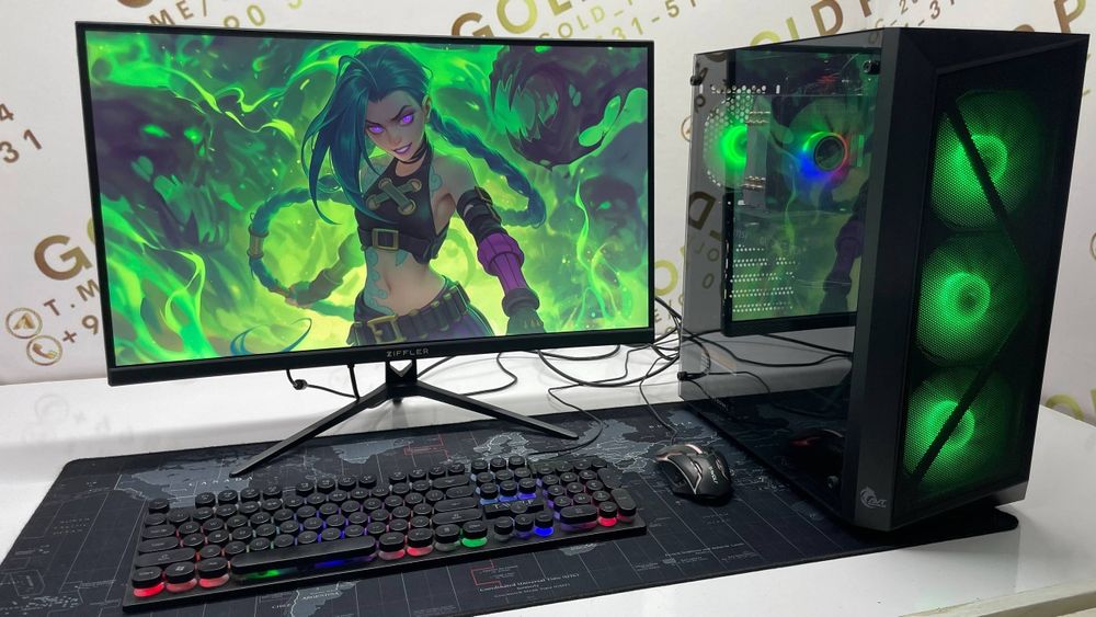 ИГРОВОЙ Компьютер | Core i5-14400F + RTX 4060 | Идеал для 4K/3D