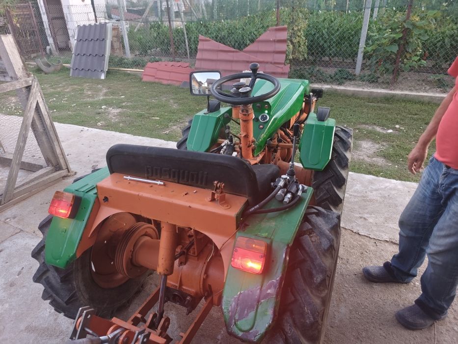 Tractor Pasquali 995 – 4x4, 35 CP, motor LDA 672, plug + freză