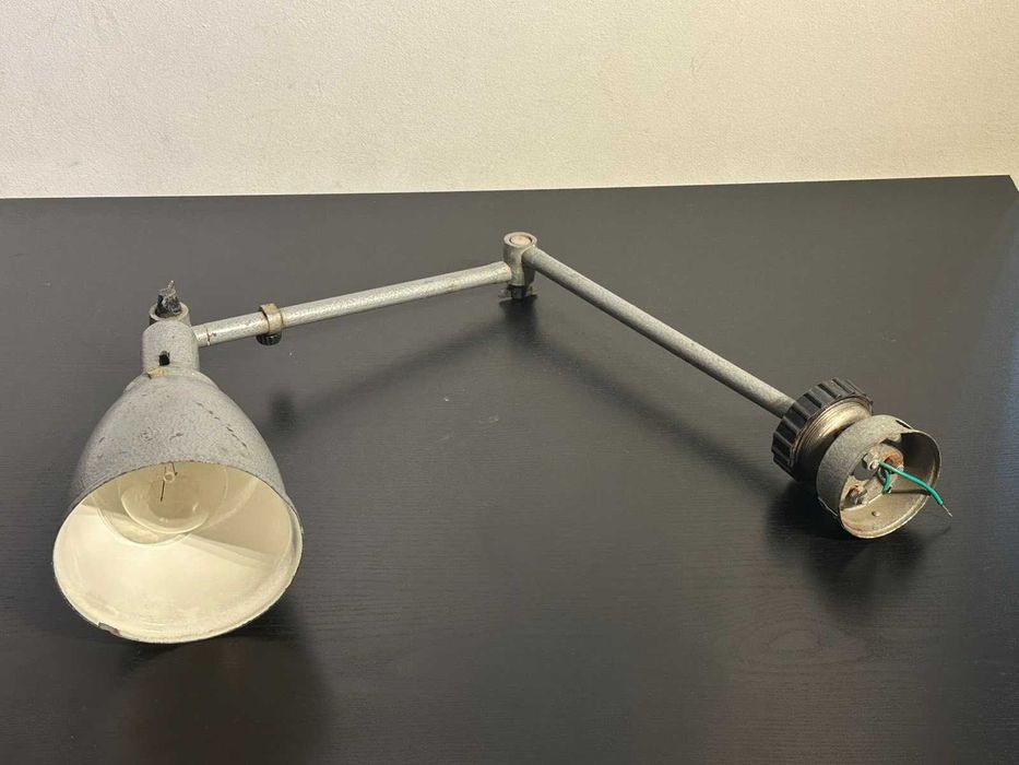 Соц Индустриална Сгъваема Лампа Винтидж