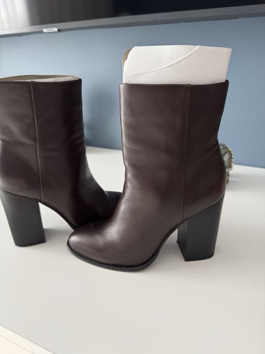 Botine piele naturala