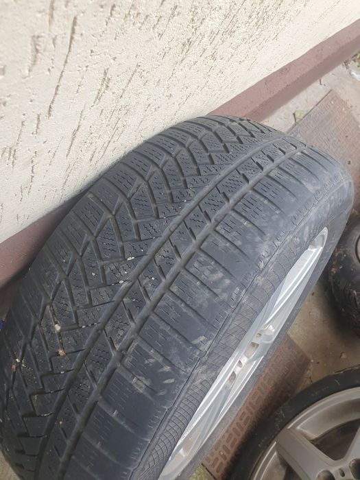 Jante w212 pe17 cu cauciucu sau schimb cu diverse 225 50 17 iarna