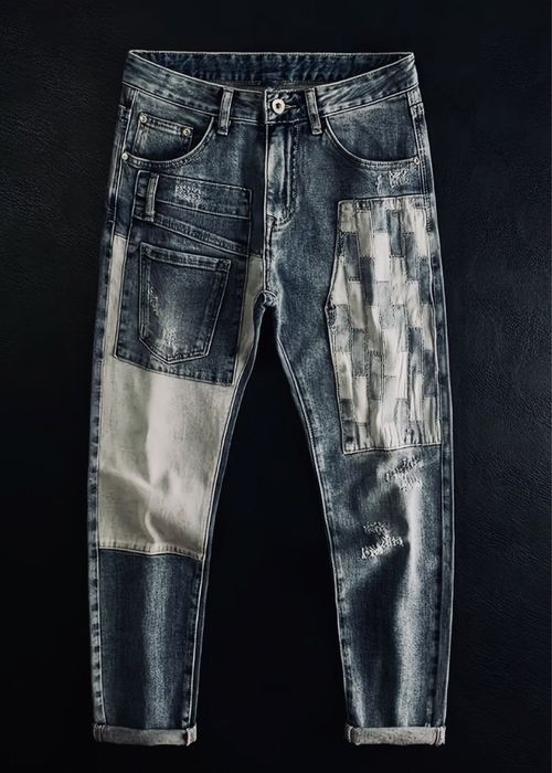 Мъжки слим-фит дънки