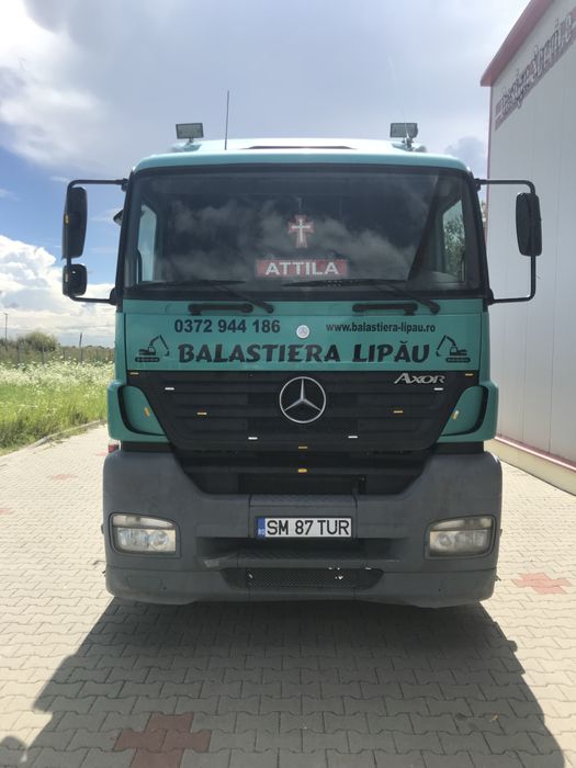 Mercedes Axor + semiremorca