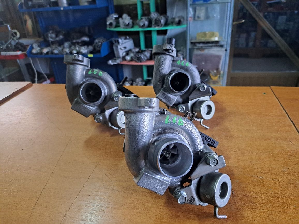 Turbo Peugeot Citroen Mazda Ford 1.6 hdi 90Cp(9HX 9HT 9HS 9HV SHW HHJA