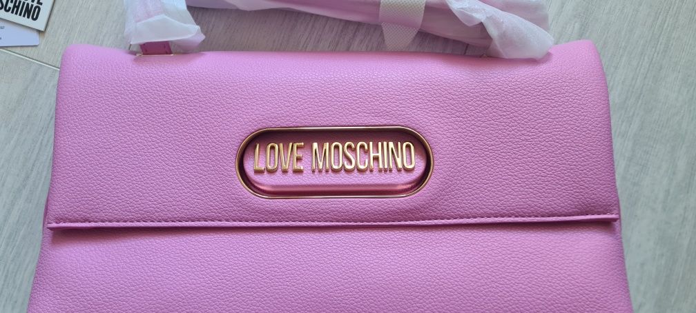 Geanta Love Moschino, roz