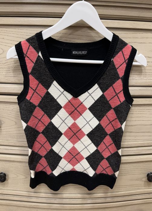 Vesta cu lana si bumbac Minikoko, marime S