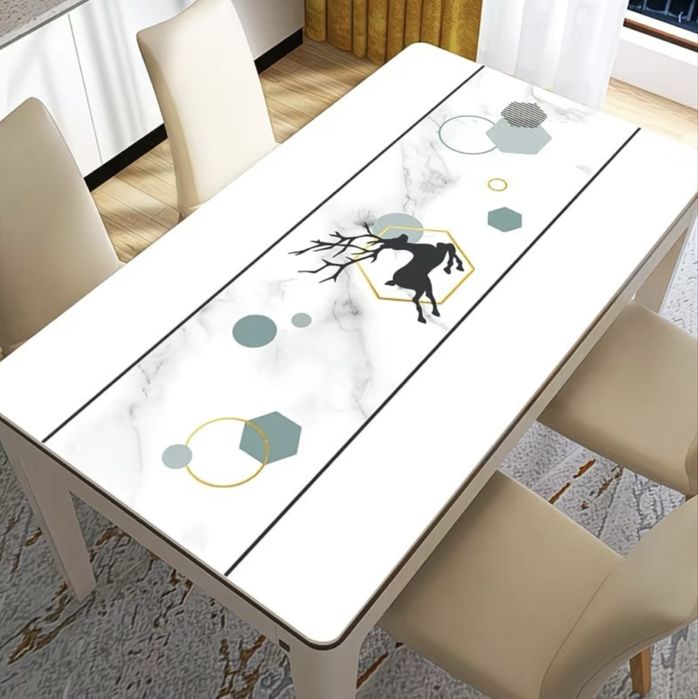 высококачественная кожаная скатерть для журнального столика