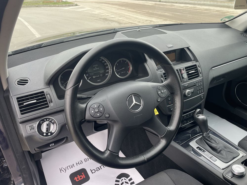 Mercedes-Benz C200 CDi 2009 5G автомат, като нов, РЕАЛНИ КИЛОМЕТРИ