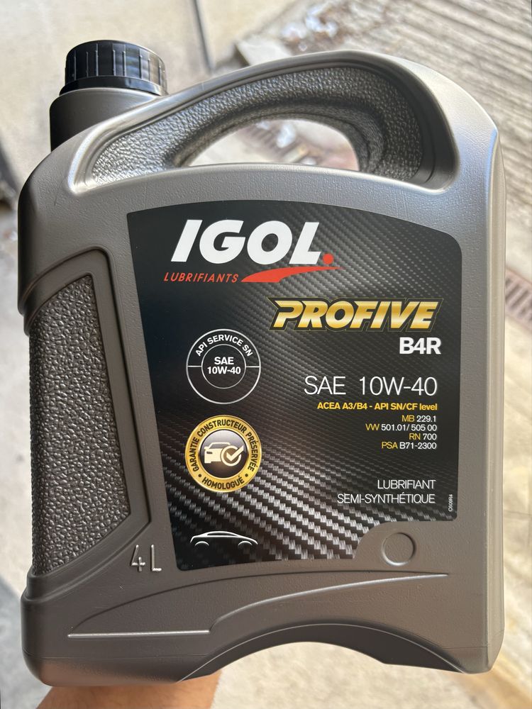Моторно масло IGOL PROFIVE B4R 10W-40