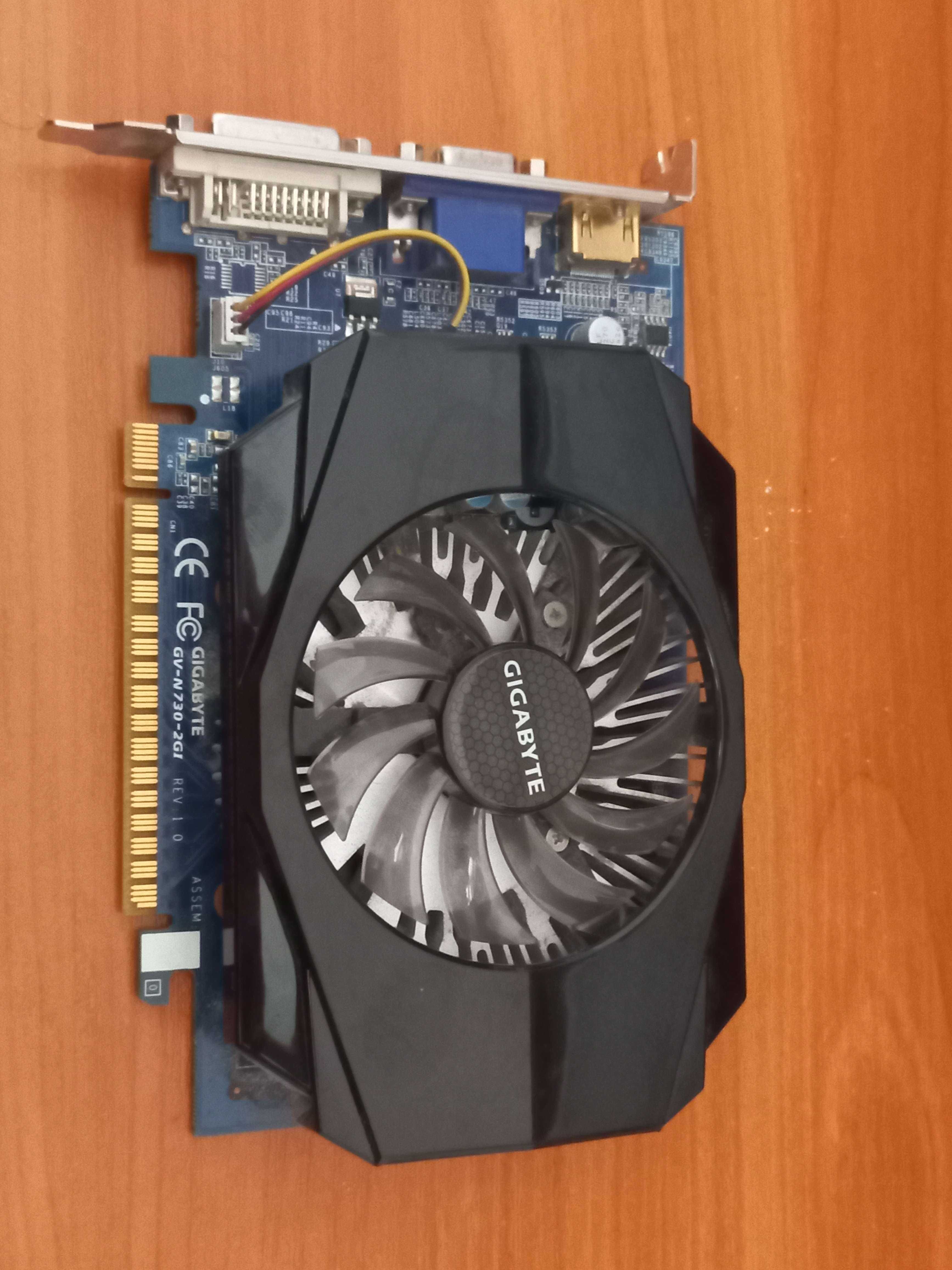 Видеокарта Gigabyte GeForce GT 730 2GB DDR3 D3-2GI